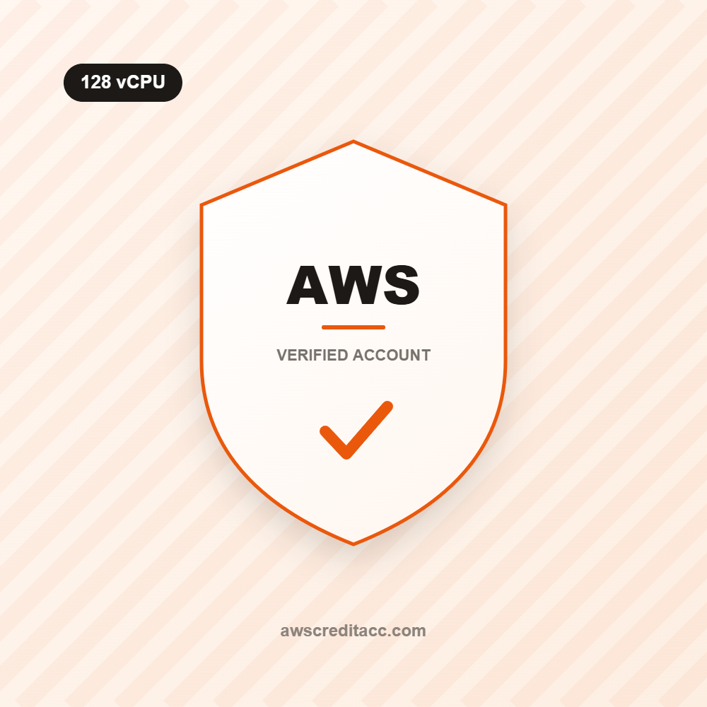Buy AWS 128 vCPU account